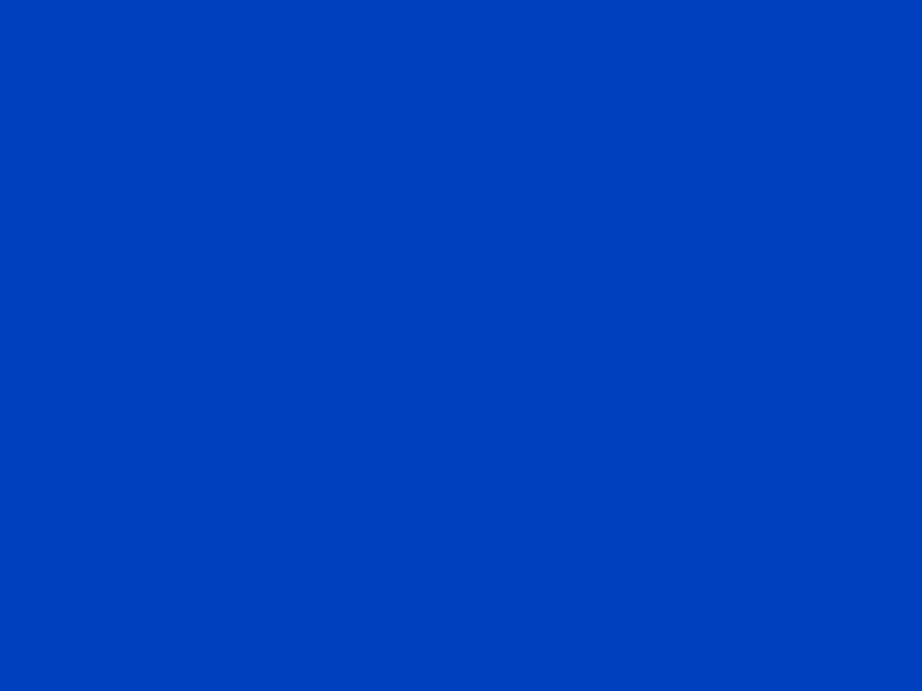 Panasonic blue ( #0040be ) - plain background image