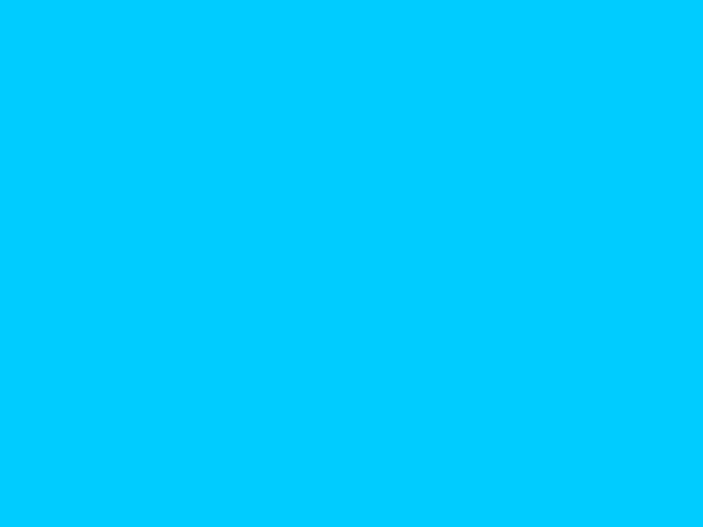 Vivid sky blue ( #00ccff ) - plain background image